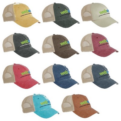 Sportsman SP510 Pigment Dyed Trucker Cap