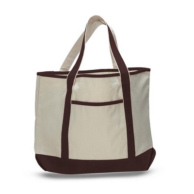Large Canvas Deluxe Tote
